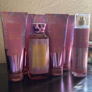 Bath and Body Works Pink Velvet Cupcake